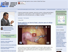 Tablet Screenshot of obesidadylaparoscopia.com